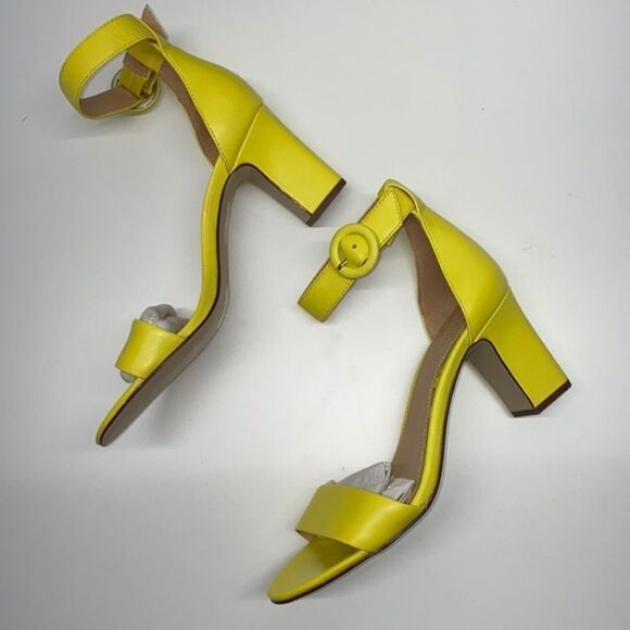 🔥J Crew Solid Buckle High Heel Sandal - Picture 4 of 12
